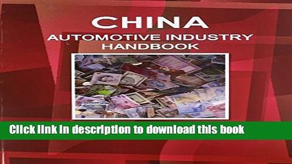 [PDF] China Automotive Industry Handbook - Strategic Information and Opportunities (World