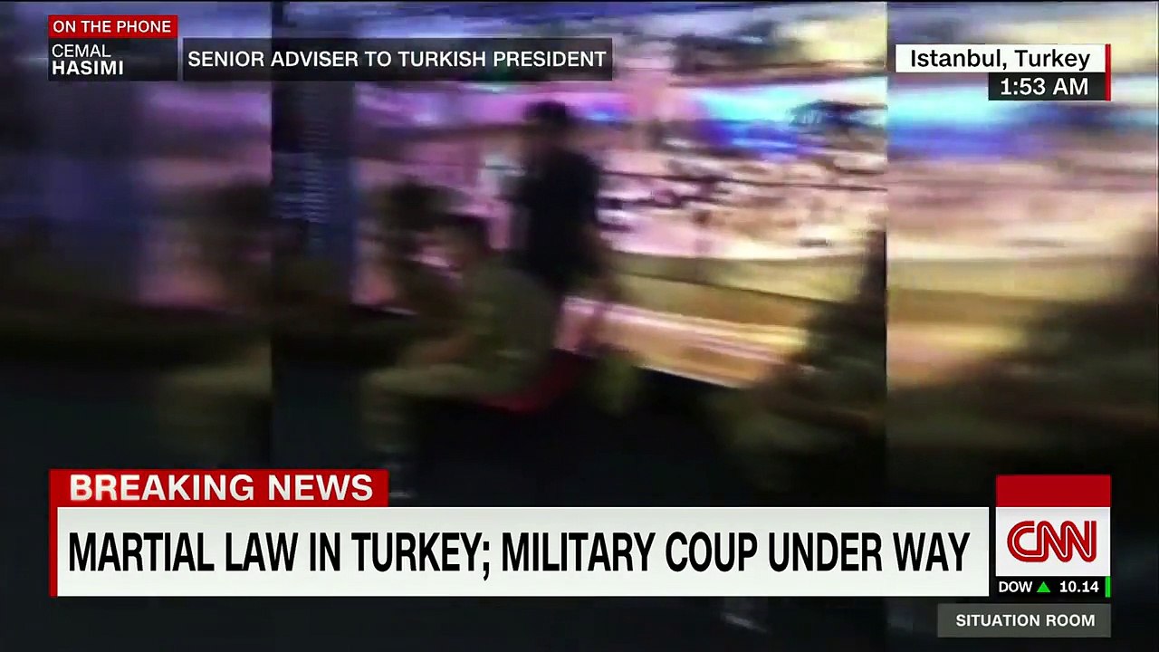 Turkish military seen inside Turkish state TV