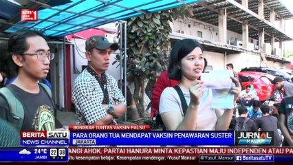 Suster Tawari Vaksin Palsu ke Orang Tua Korban