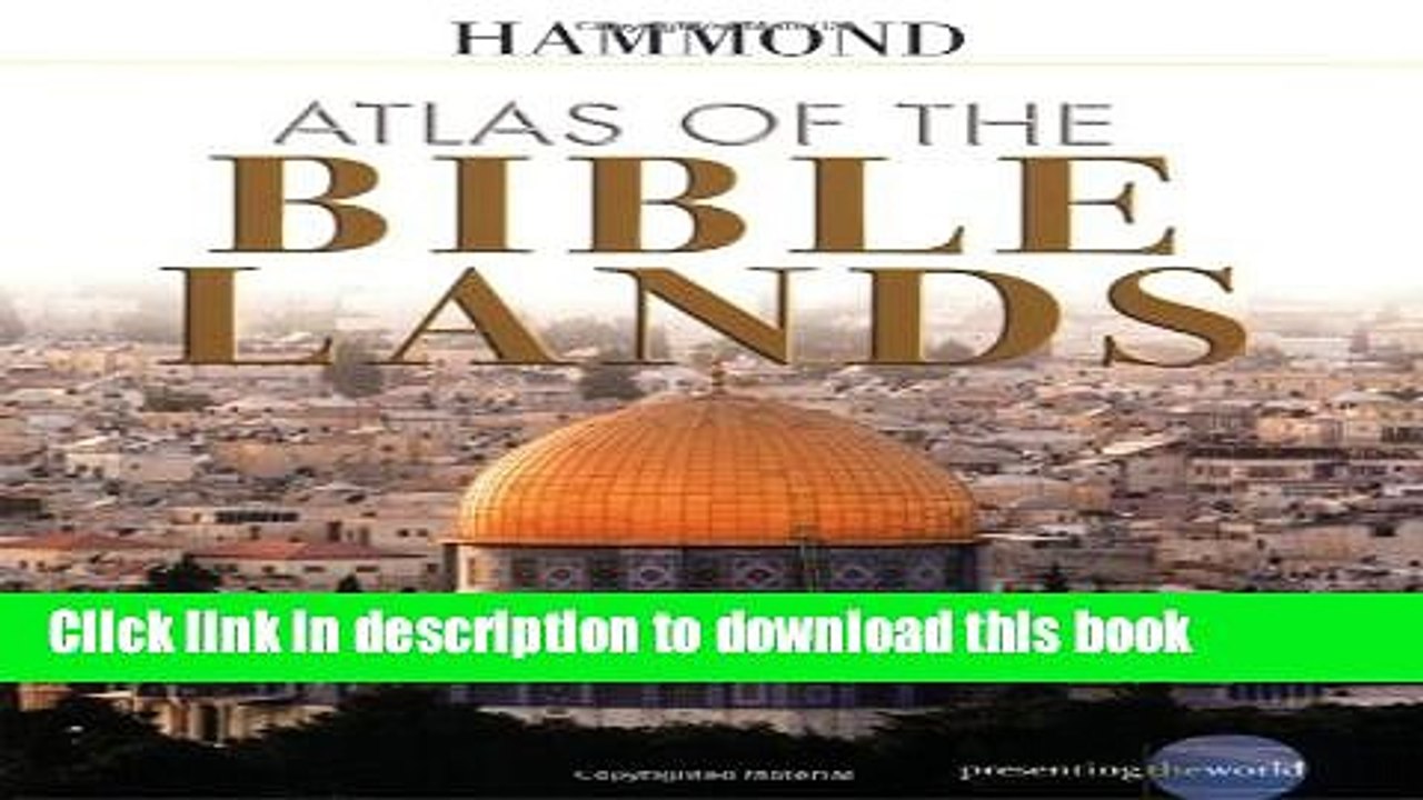 Read Atlas of the Bible Lands  Ebook Free
