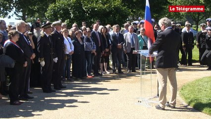 Brest 2016. Une stèle russe inaugurée
