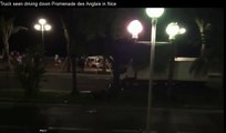 The Moment Truck Plows through Crowd in Nice France (2)