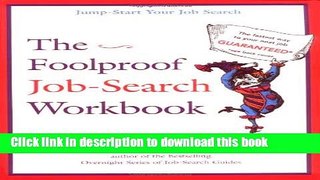 Download The Foolproof Job Search Workbook  PDF Free