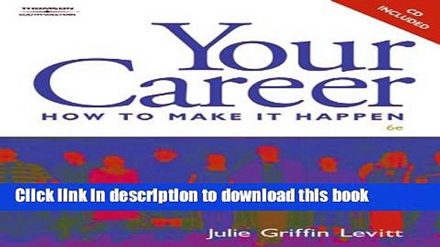 Read Your Career: How to Make it Happen (with CD-ROM) Ebook Free