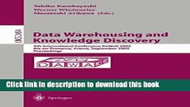 Read Data Warehousing and Knowledge Discovery: 4th International Conference, DaWaK 2002,