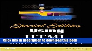 Read Special Edition Using HTML and XHTML  Ebook Free