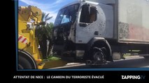 Attentat de Nice : Le camion criblé de balles évacué de la Promenade des Anglais