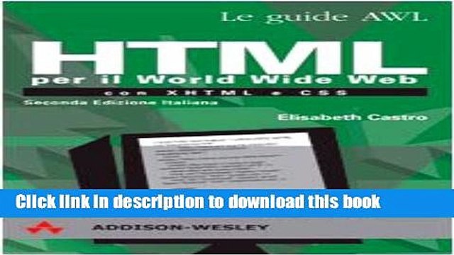 Read HTML per il World Wide Web con XHTML e CSS Ebook Free