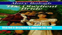 [Read PDF] The Obedient Bride (Signet Regency Romance)  Read Online