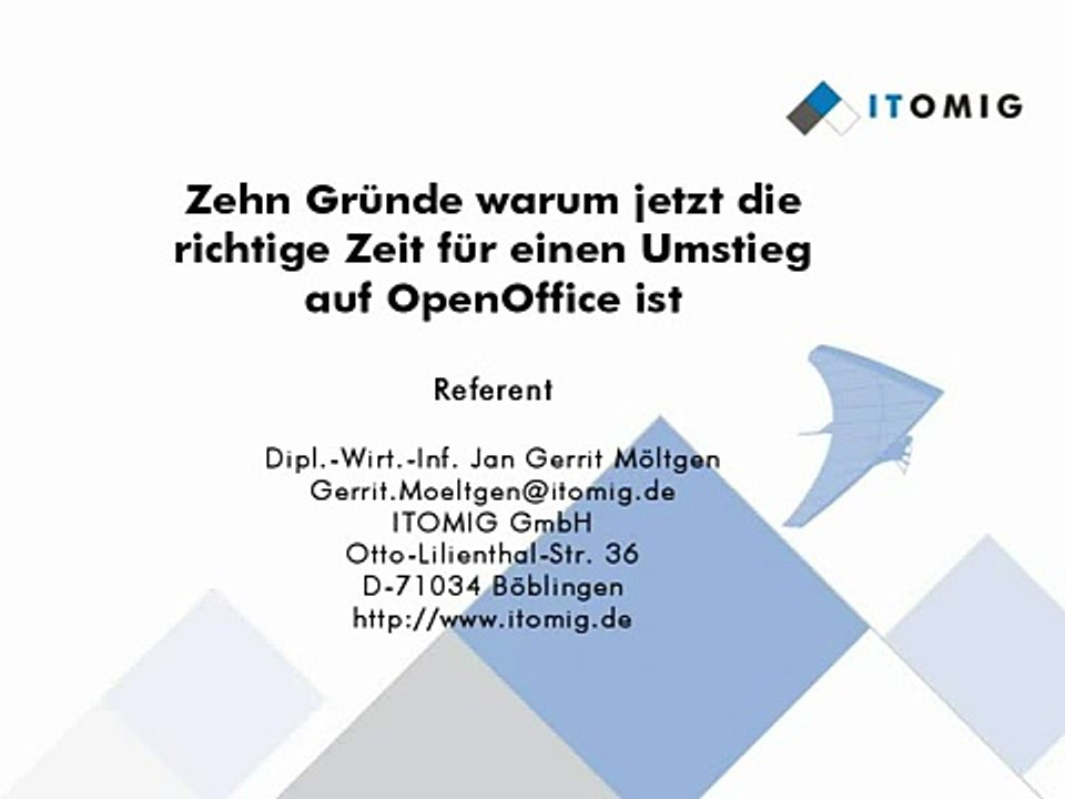 OpenOffice - 10 Gründe