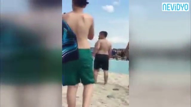 Florya plajındaki Suriyeliler sosyal medyada tartışma yarattı