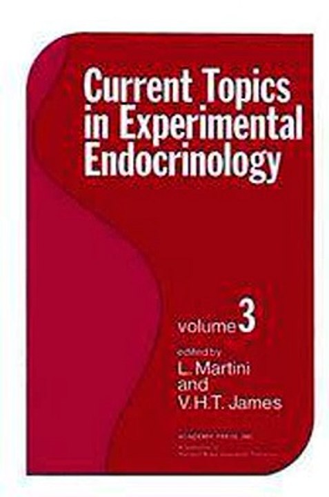 Current Topics in Experimental Endocrinology L Martini Ebook EPUB PDF