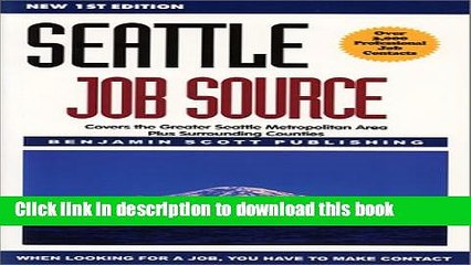 Read Seattle Job Source  Ebook Free