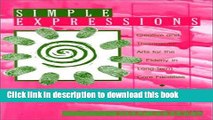 Read Simple Expressions: Creative   Therapeutic Arts for the Elderly in Long-Term Care Facilities