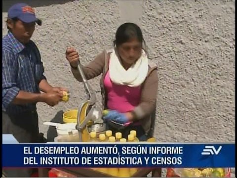 El desempleo aumentó hasta junio de 2016, según el INEC