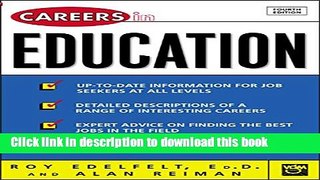 Read Careers in Education (Careers in... Series)  Ebook Free