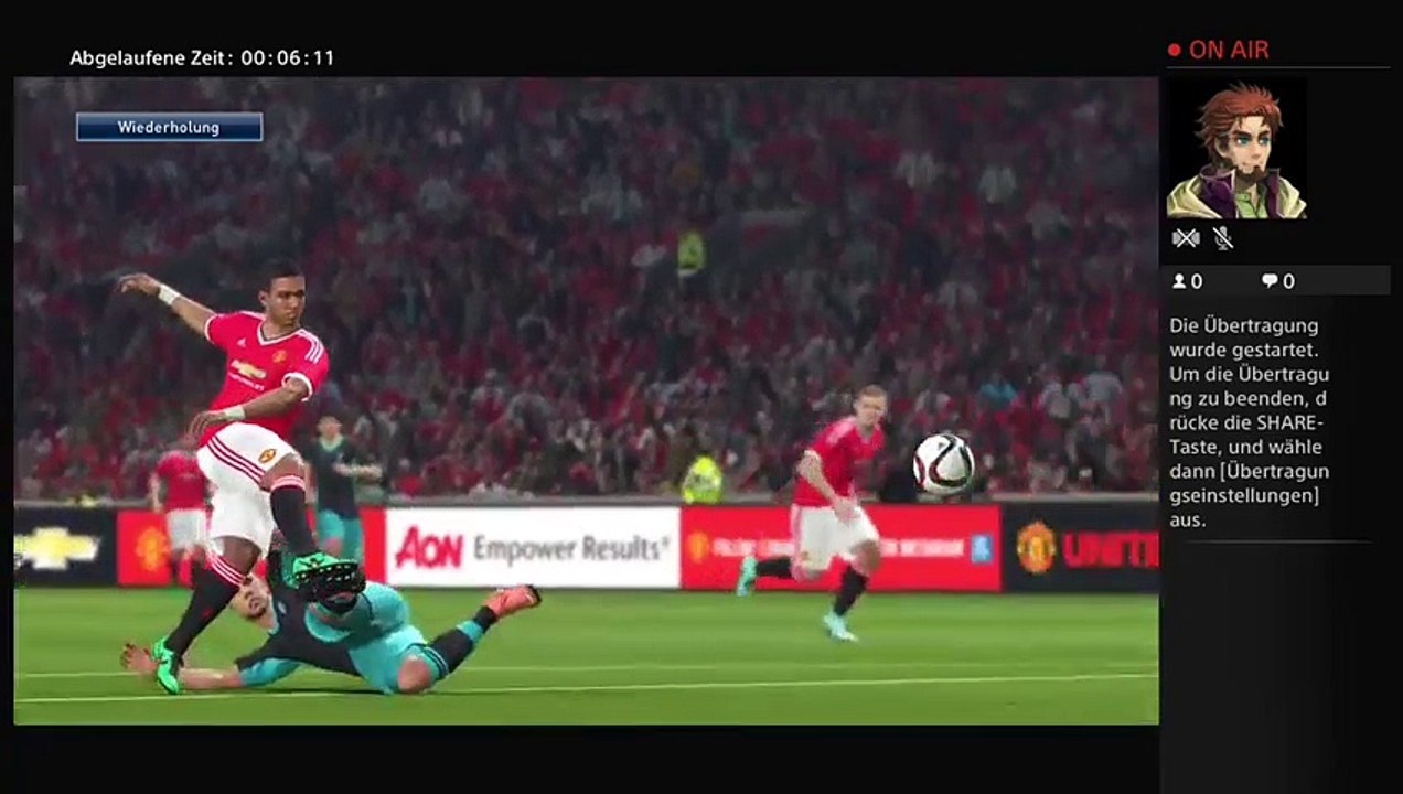 M.TV PES 2016 Friendly Game ManUnited vs ManCity