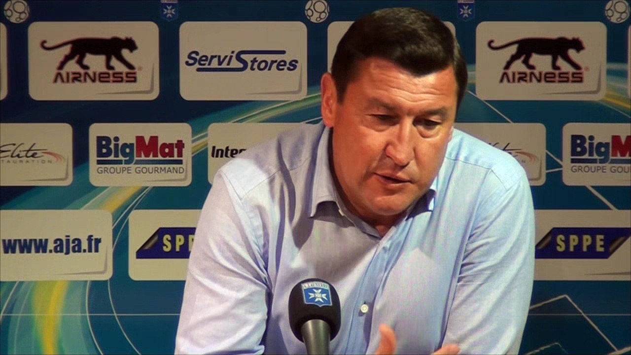 Réaction de Viorel Moldovan après AJA - Châteauroux