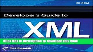 Read Developer s Guide to Xml  Ebook Free