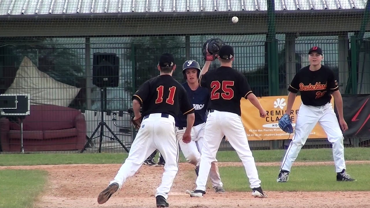 Exhibition Game 2 - Baseball 15U - France vs Germany - 2