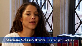Mariana Velasco Rivera '15 LLM, JSD candidate