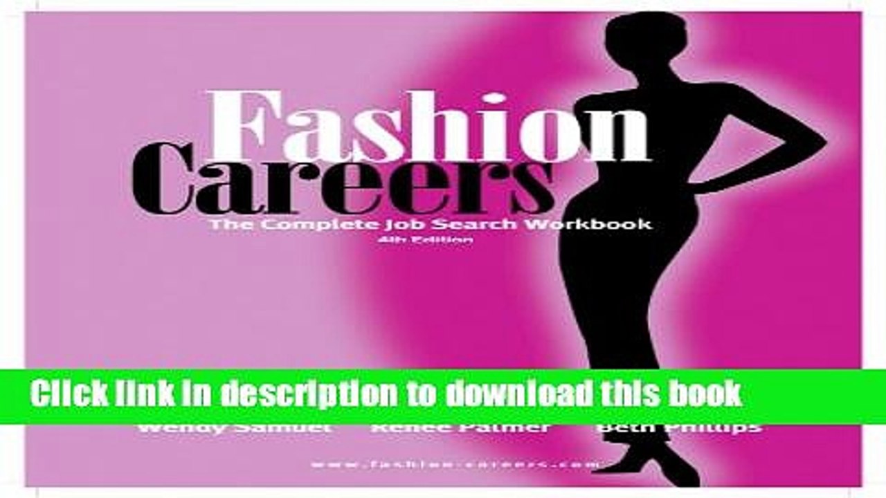 Read Fashion Careers: The Complete Job Search Workbook, 4th edition  Ebook Free