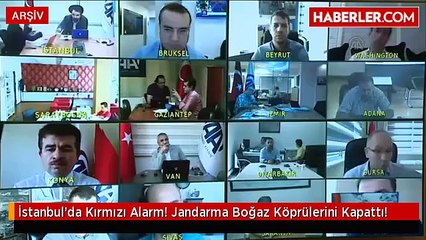İstanbul'da Kırmızı Alarm! Jandarma Boğaz Köprülerini Kapattı!