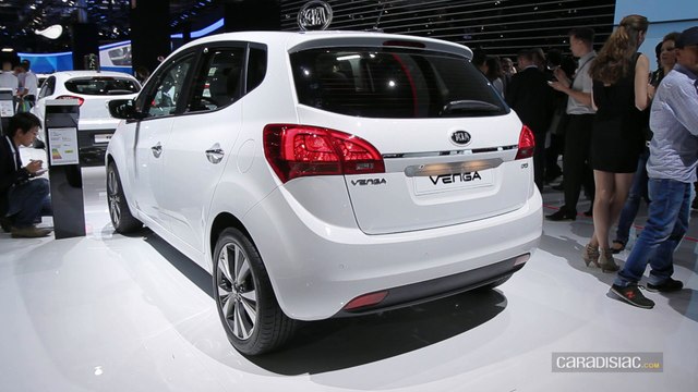 Kia Venga restylée: continuité - En direct du Mondial de Paris 2014
