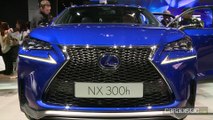 Lexus NX 300h en direct du salon de Paris 2014