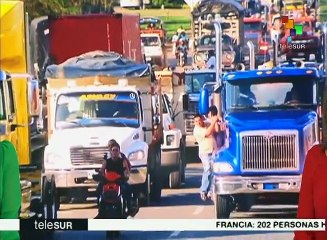 Colombia: fiscalía investiga muerte de manifestante en paro camionero