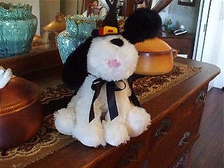 Halloween Animated Dog sings Witch Doctor song