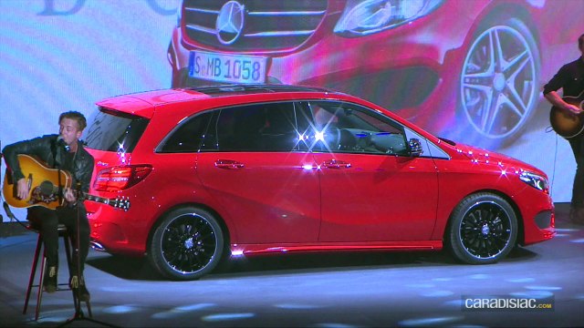 En direct du Mondial : Mercedes Classe B restylée