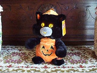Halloween Decoration animated cat