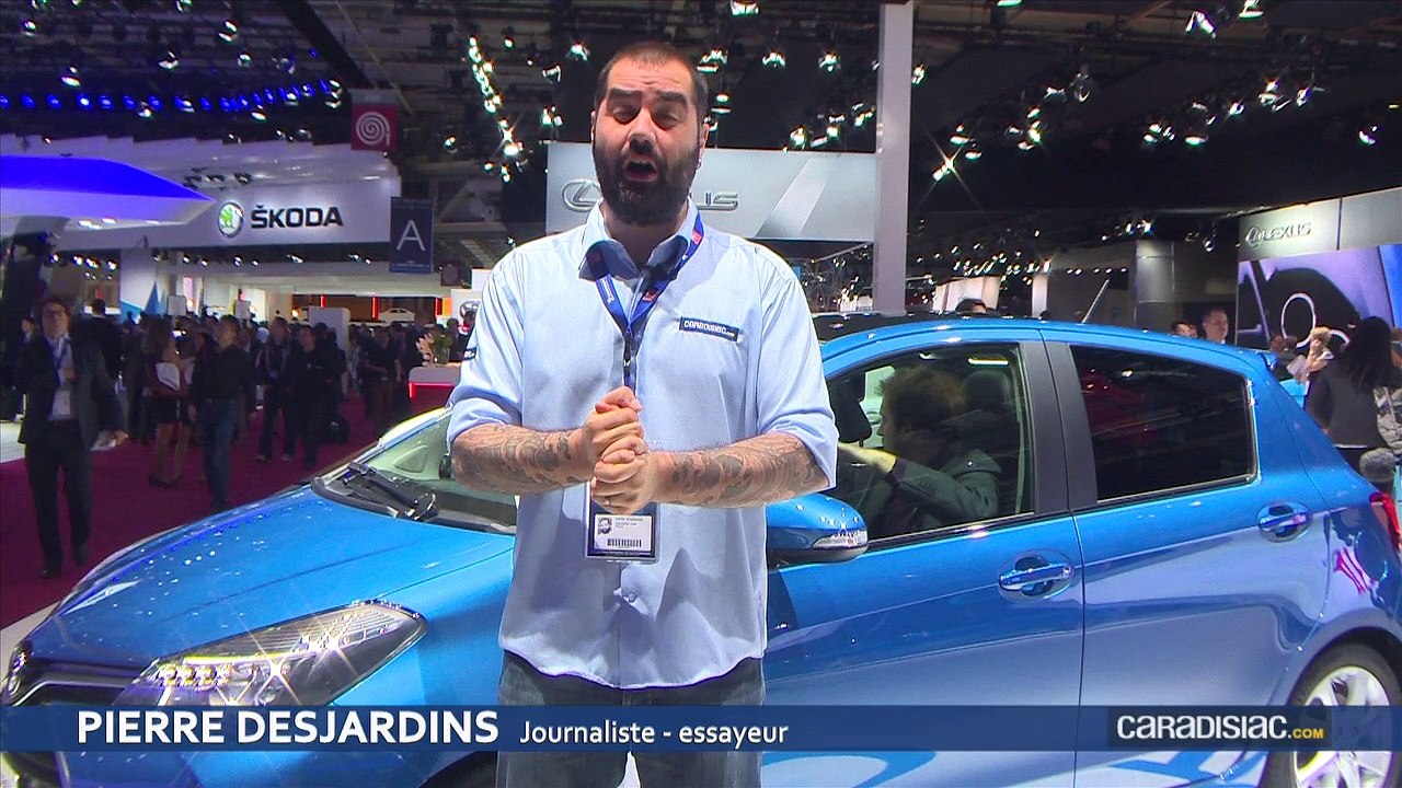 Toyota Yaris restylée - En direct du salon de Paris 2014