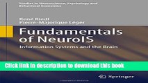 Read Fundamentals of NeuroIS: Information Systems and the Brain Ebook Free