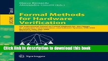 Download Formal Methods for Hardware Verification: 6th International School on Formal Methods for