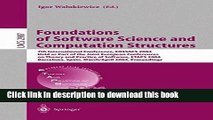 Read Foundations of Software Science and Computation Structures: 7th International Conference,