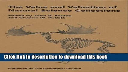 Read Value and Valuation of Natural Science Collections PDF Online