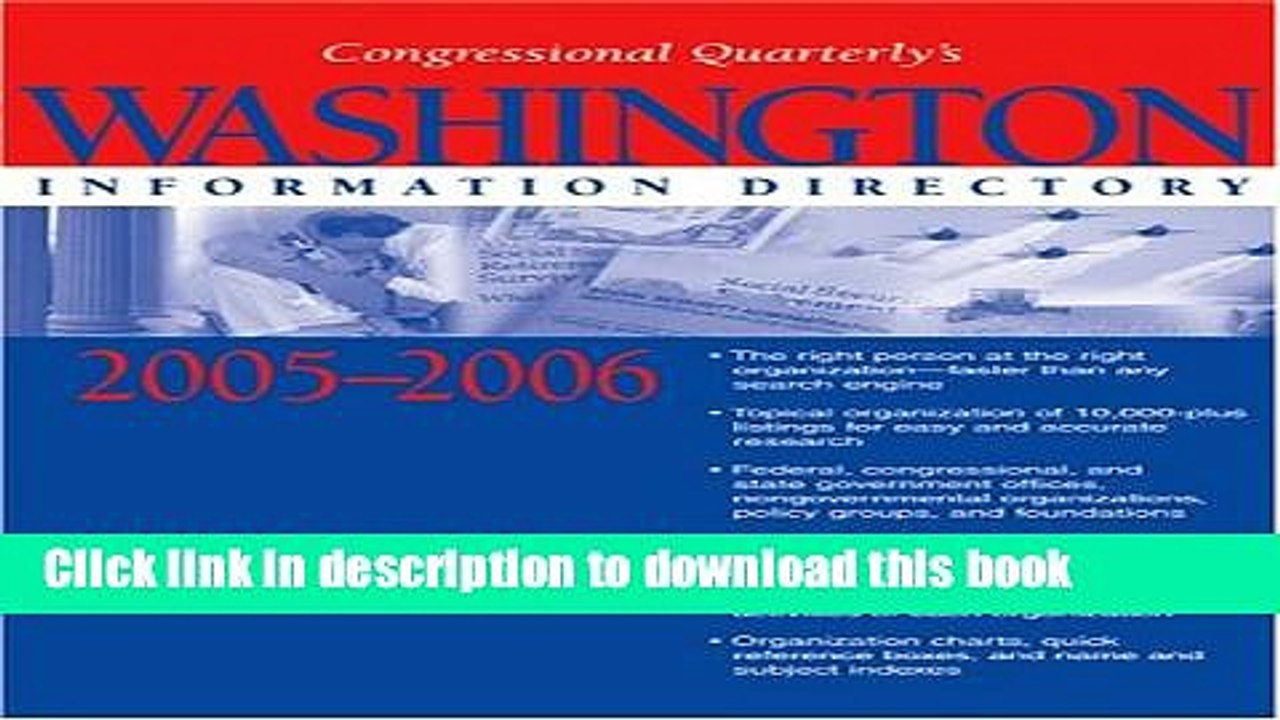 Read Washington Information Directory Ebook Free