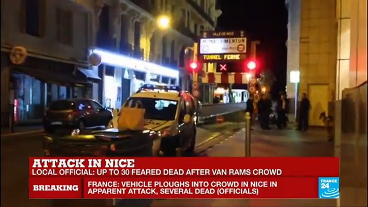 Nice Attack - truck driver got out of his vehicule and started shooting at crowd