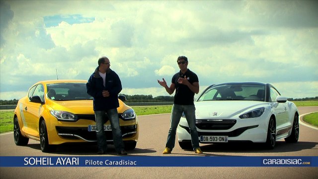 Les essais de Soheil Ayari - Renault Megane RS275 Trophy vs Peugeot RCZ R