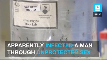 First case of female-to-male transmission of Zika is recorded