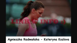 [WIMBLEDON] Radwańska - Kozlova online live stream na żywo