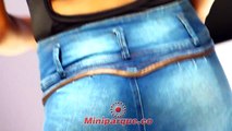 Jeans para mujeres bellas ajustados eje moda Colombia Pereira video HD 20