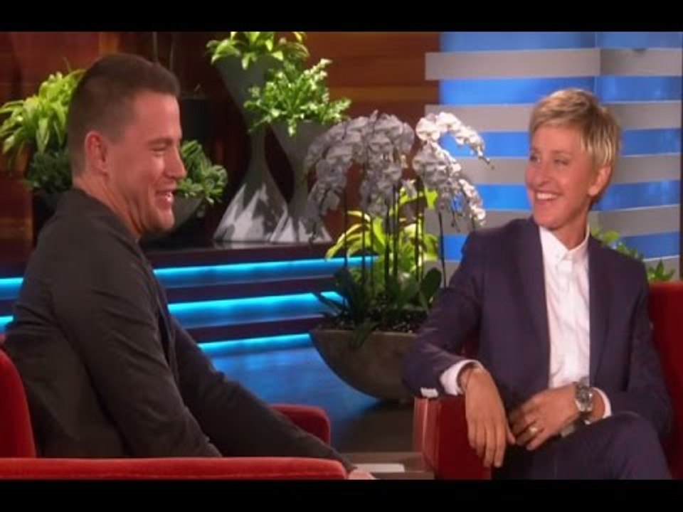 Ellen DeGeneres TORMENTS Channing Tatum On Her Show