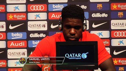 Barça - Umtiti : ''J’ai eu quelques larmes''