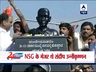 Sandeep Unnikrishnan's statue unveiled in Bangalore