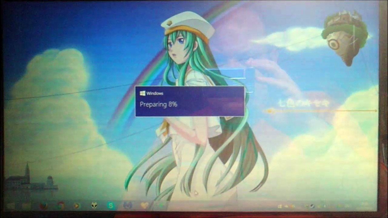 The great upgrading my laptop to windows 10 video