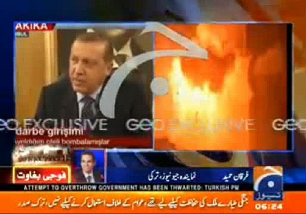 Turkish president's Address to the nation - Allah has given us the chance to cleanse the Army, Army should do what peopl