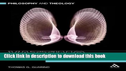 Read Vattimo and Theology (Philosophy and Theology)  Ebook Free